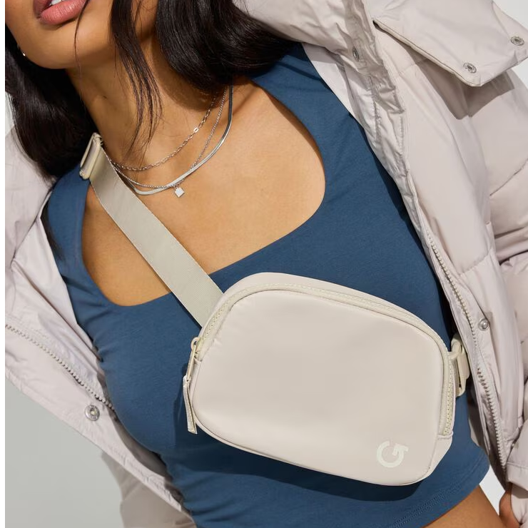 出外单！男女通用胸包腰包运动包便携拉链大容量分层挎包1664