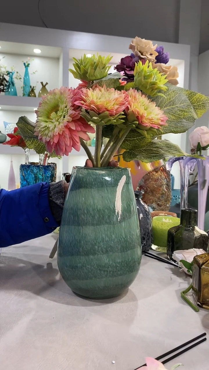 慕忆家手作琉璃花瓶