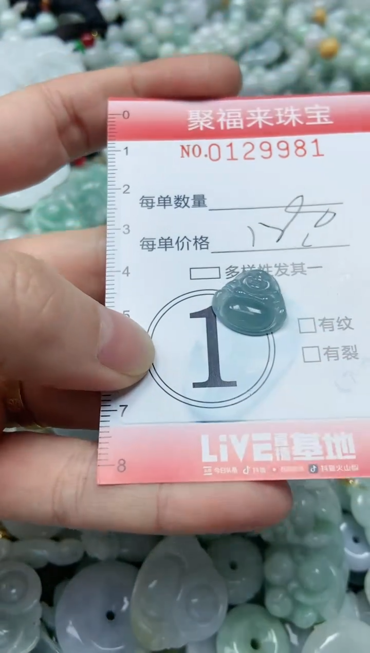 翡翠未镶嵌颈饰闪购0129981