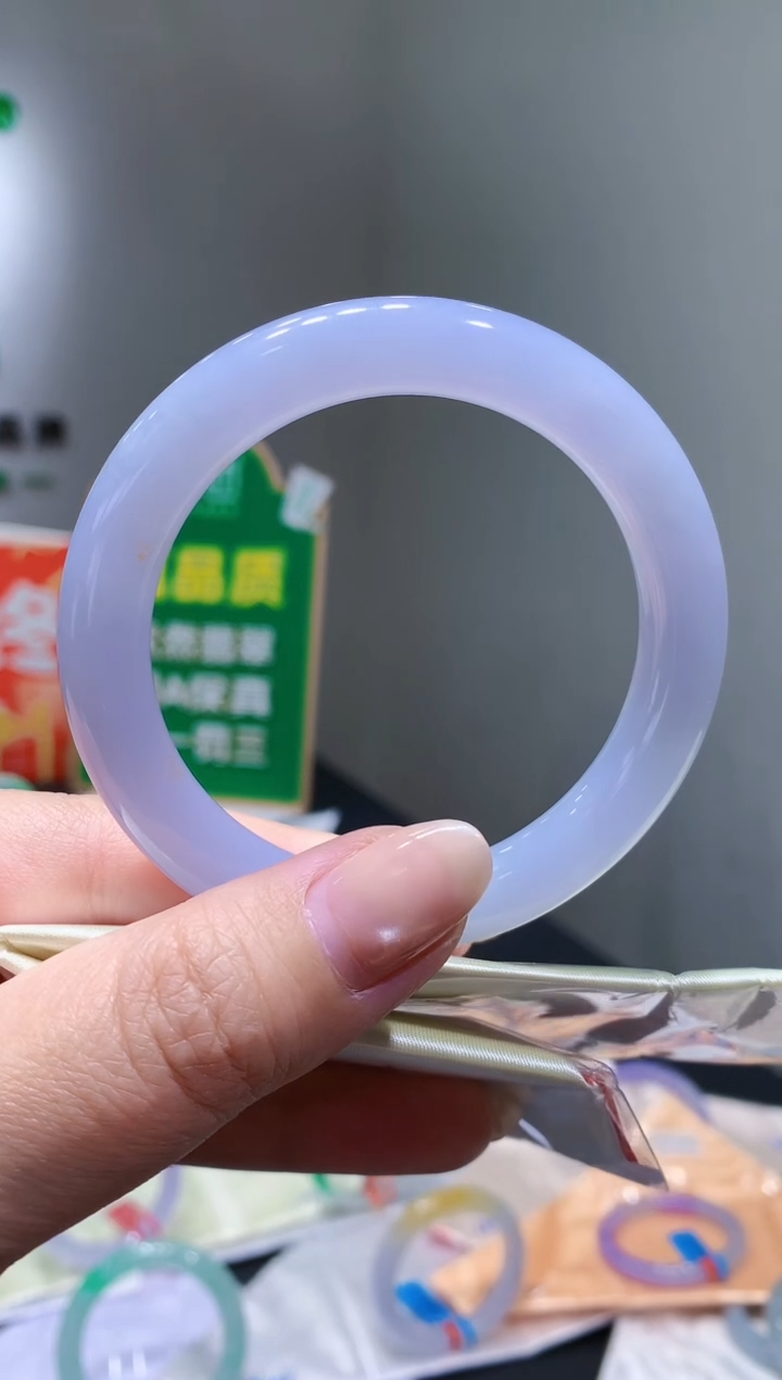 未镶嵌手镯翡翠K68天然A货缅甸翡翠56.6