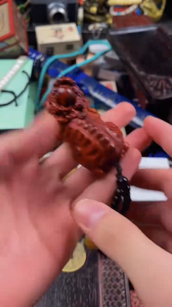 檀香紫檀（小叶紫檀）小熊拖鞋直播精选推荐