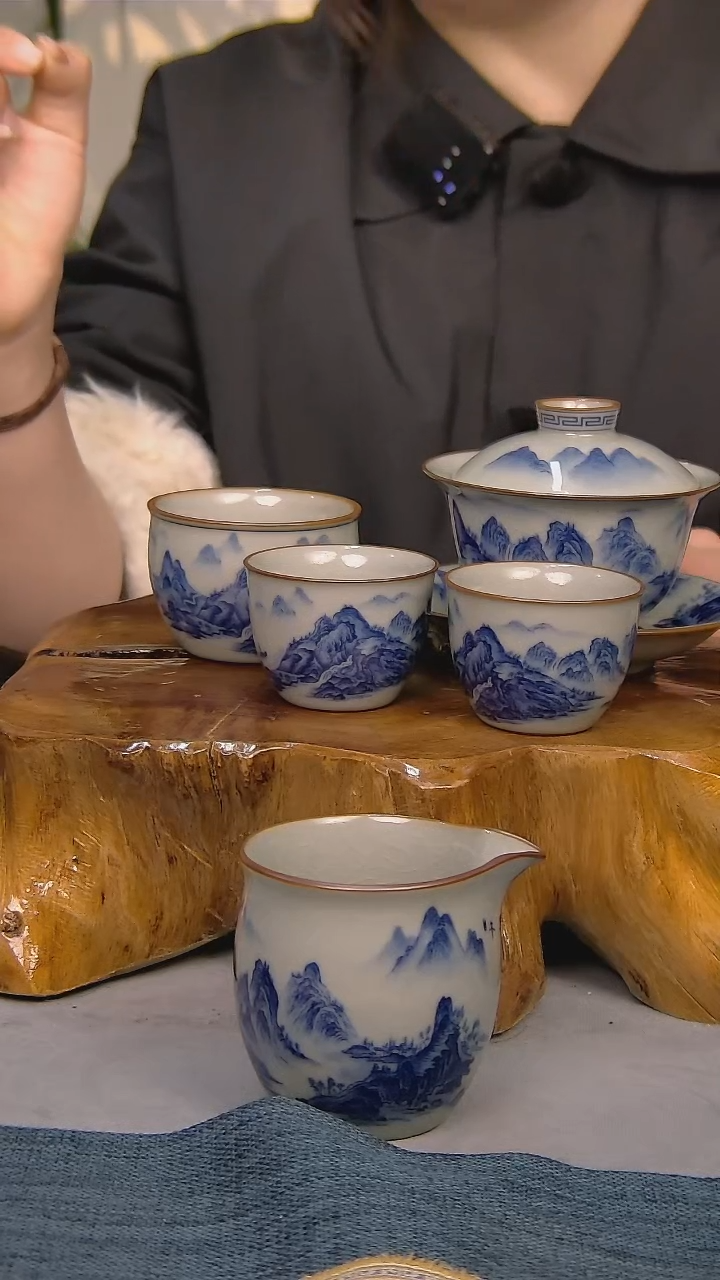 【闪购商品】简装家用款5件套 陶瓷家用茶具系列