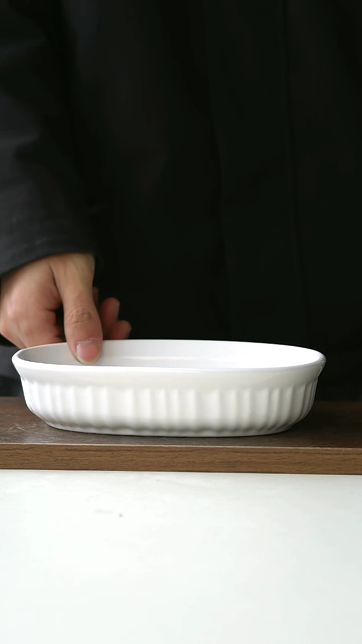 【闪购商品】陶瓷出美康宁椭圆盘@4-2@微瑕