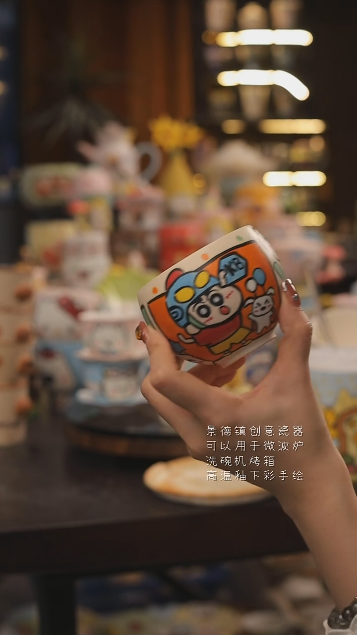 景德镇釉下彩绘设计师款式陶瓷