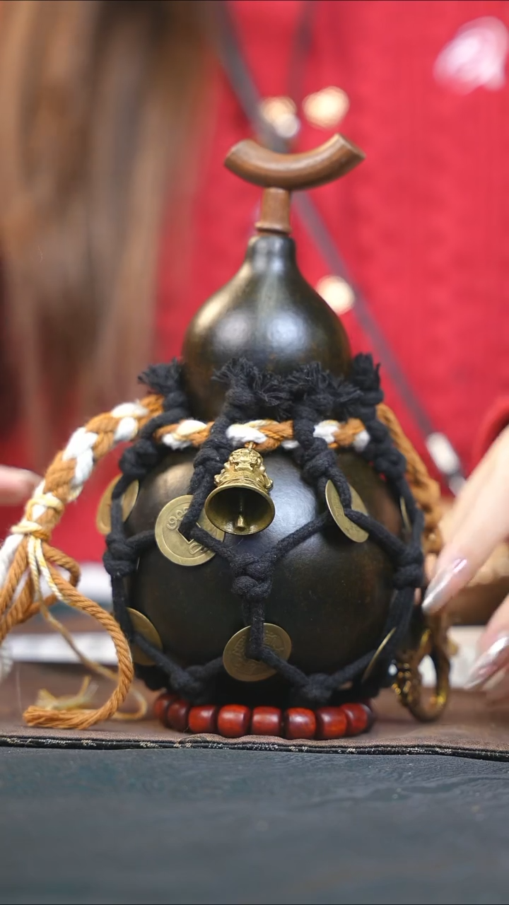 【闪购商品】WP365大漆酒葫芦不包手串及旋转底座