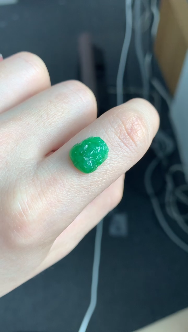 【闪购商品】定制翡翠未镶嵌貔貅