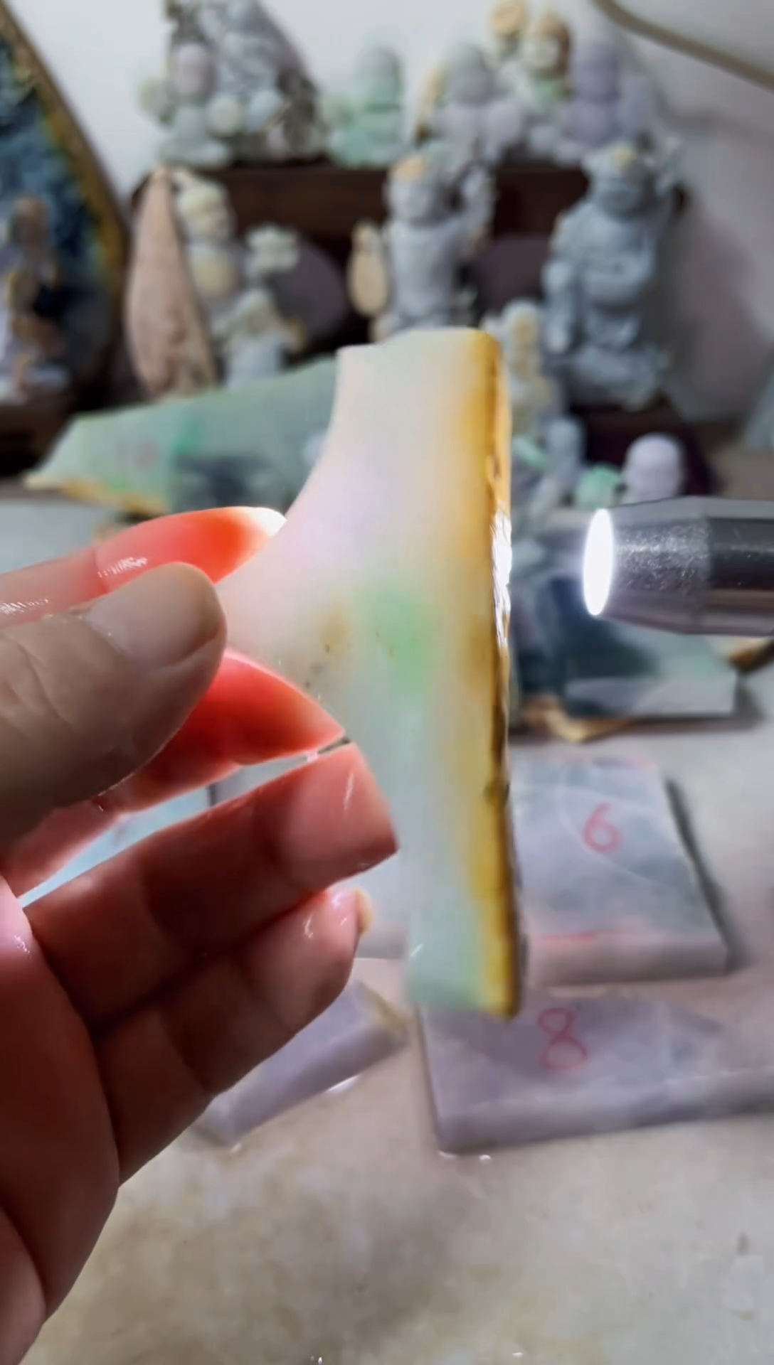 【闪购商品】翡翠吊坠(不含链)未镶嵌A709