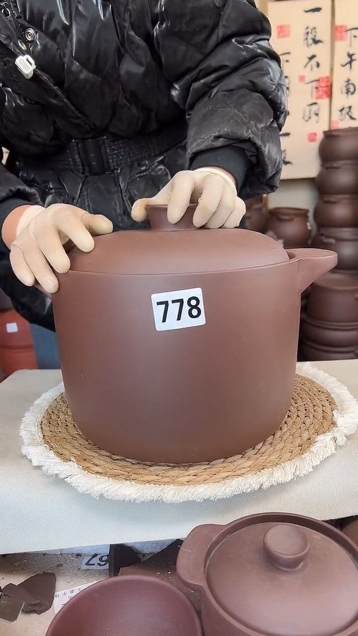 宜兴紫砂微瑕6升直筒778