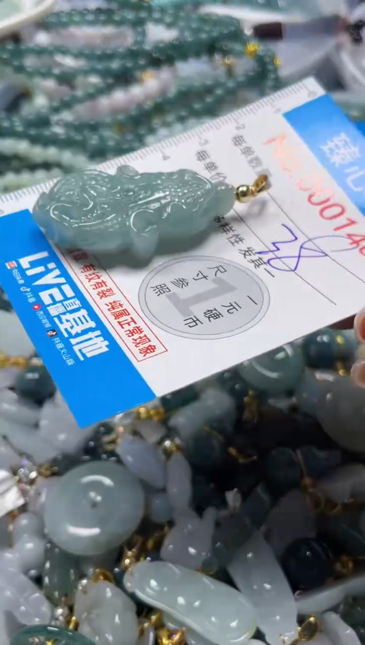 颈饰未镶嵌翡翠1401