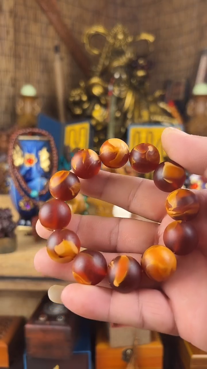 滴血莲花菩提吊坠所见即所得