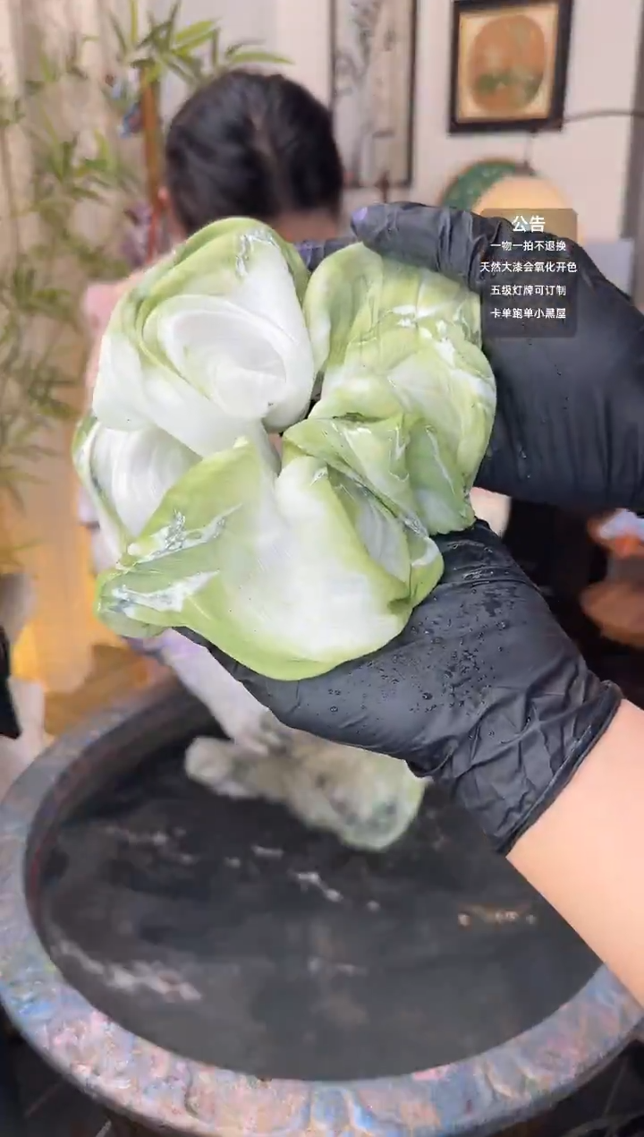 67 素茶 大贝壳发圈