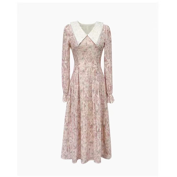 Meika-原创设计时尚显瘦收腰连衣裙-3V346G