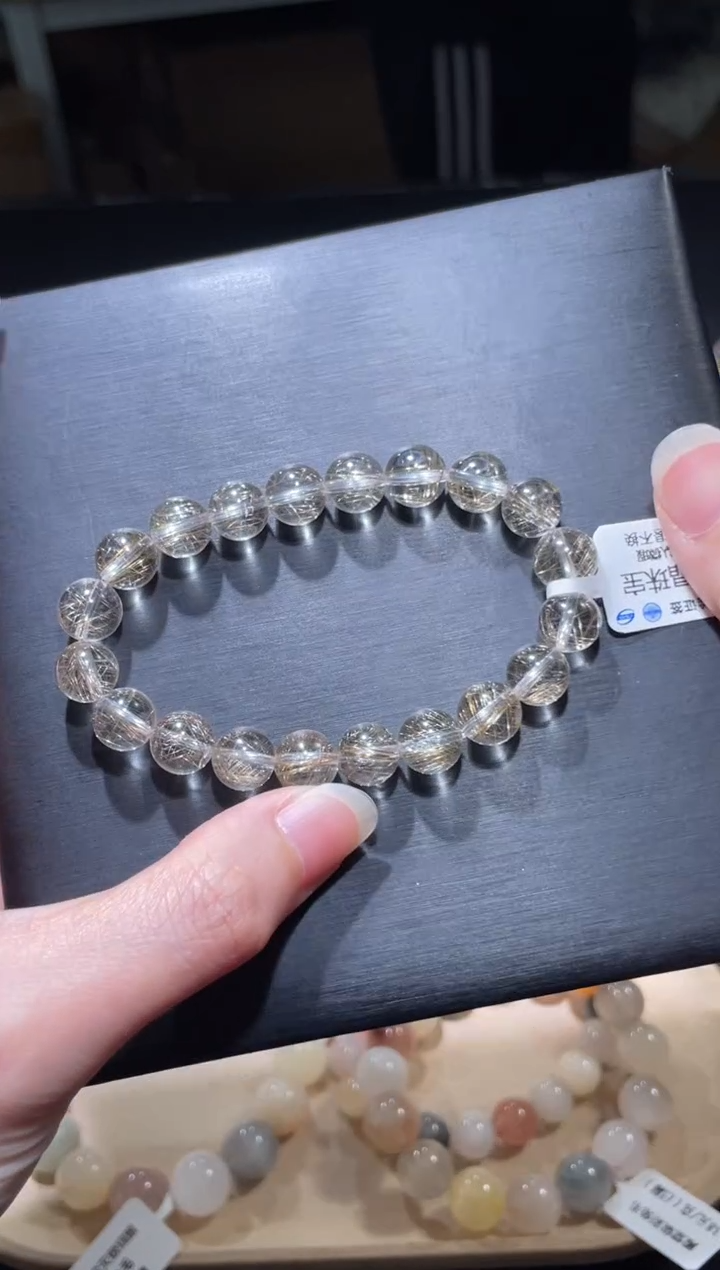 【闪购商品】水晶手链未镶嵌125号多样性发货一I 9+15手围