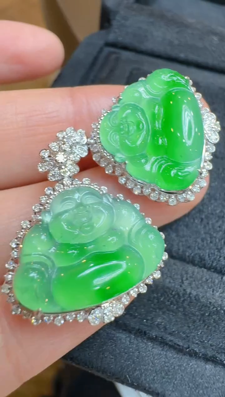 【闪购商品】翡翠吊坠(不含链)18K金镶嵌多样性团购发一件