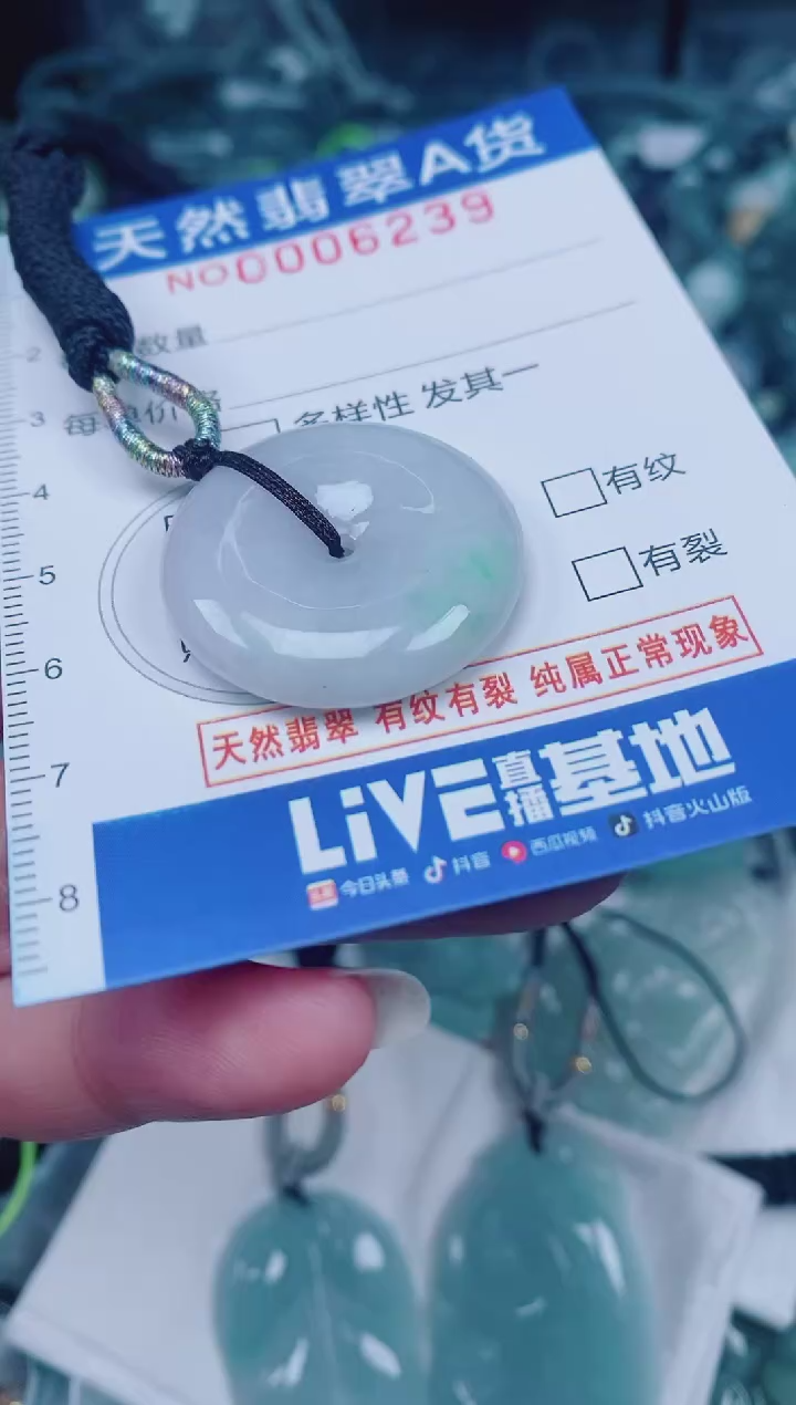 颈饰未镶嵌翡翠00006239
