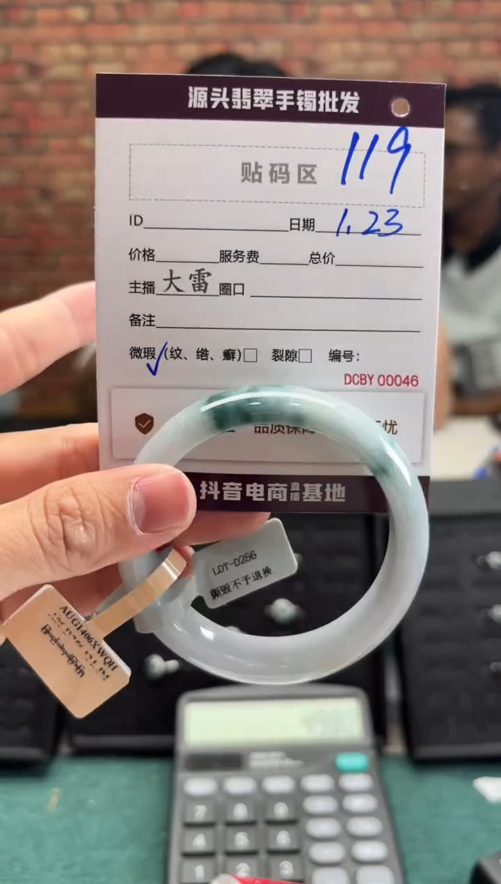 【闪购商品】翡翠手镯未镶嵌119手镯