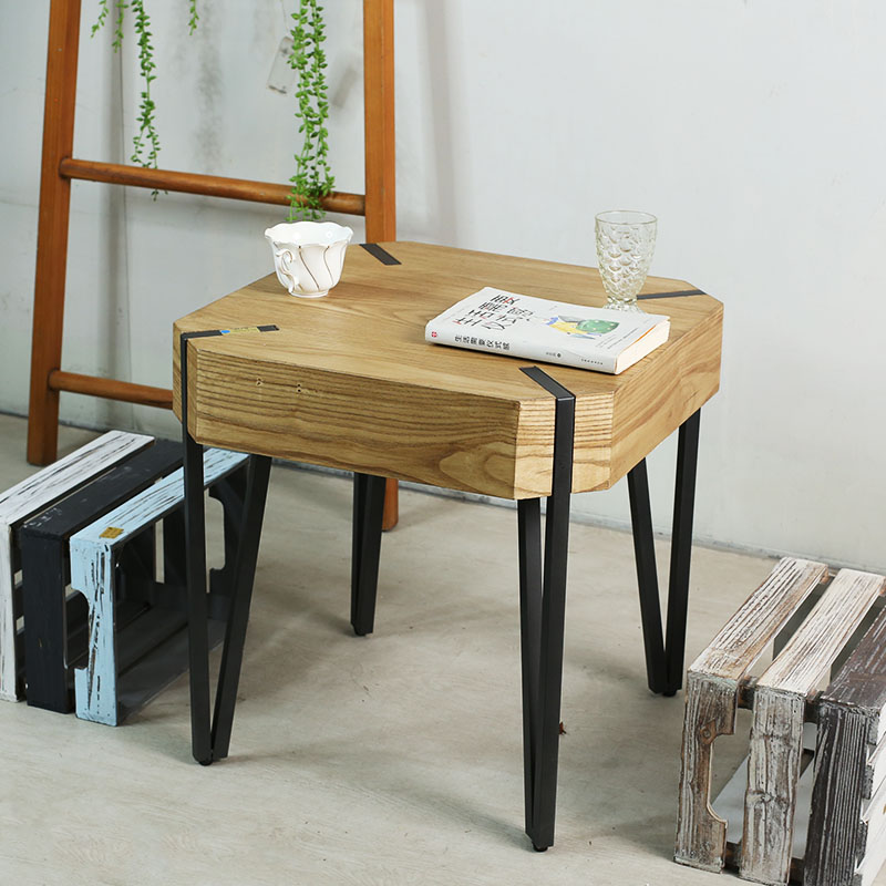 全新铁木小茶桌室内室外聚会桌子摆件拍摄道具