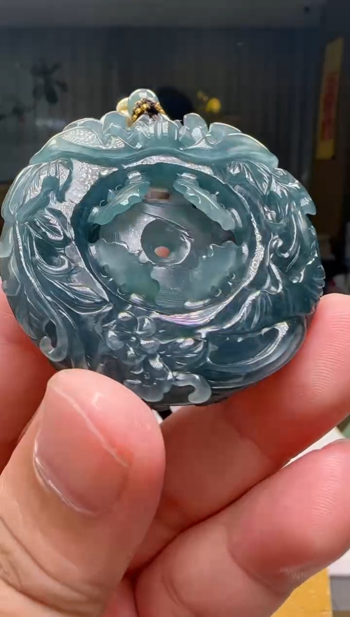 颈饰未镶嵌翡翠多样性发其一ZM@@60B7J06117