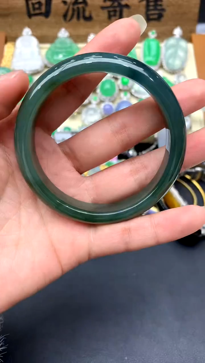 【闪购商品】翡翠手镯未镶嵌120-中国好珍宝