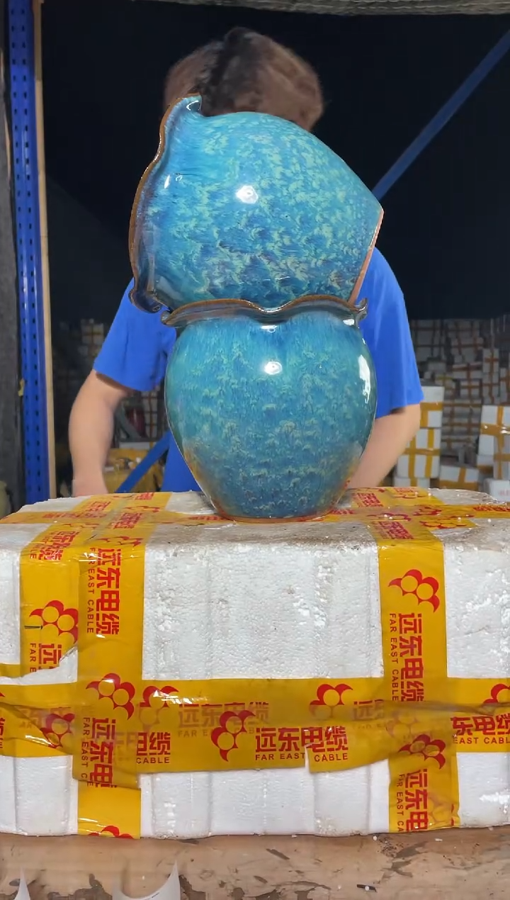 紫砂花盆宜兴紫砂粗陶花盆17*17