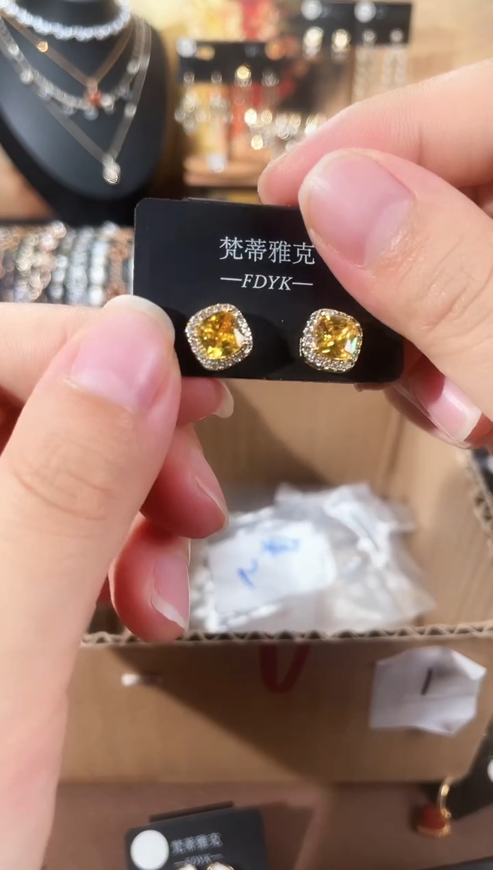 合金925银锆石梵382