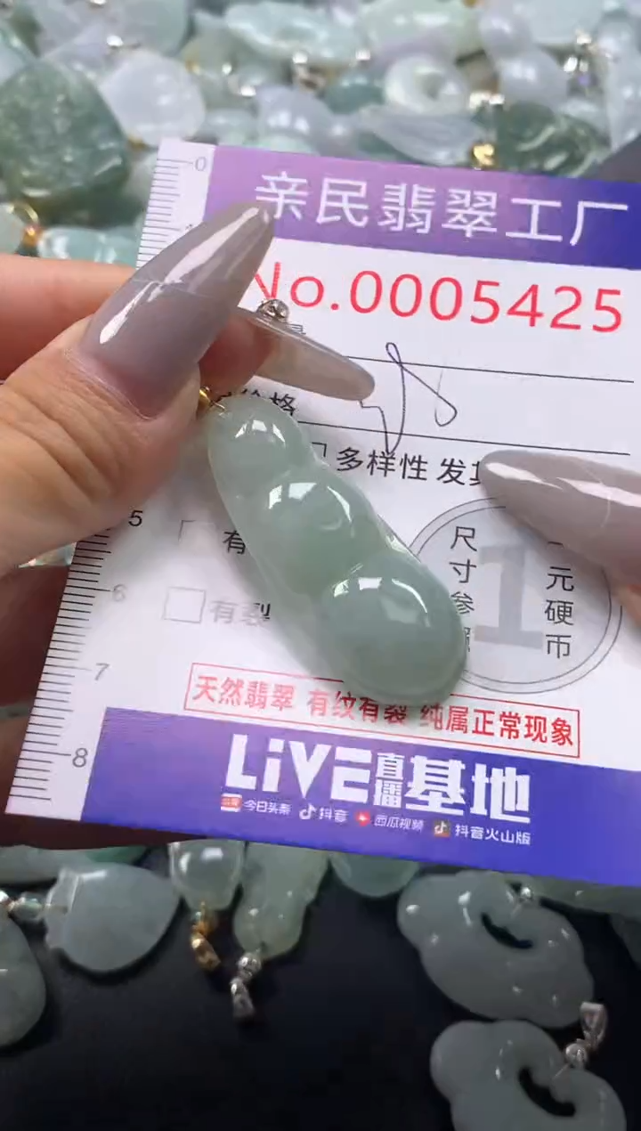 颈饰未镶嵌翡翠5425