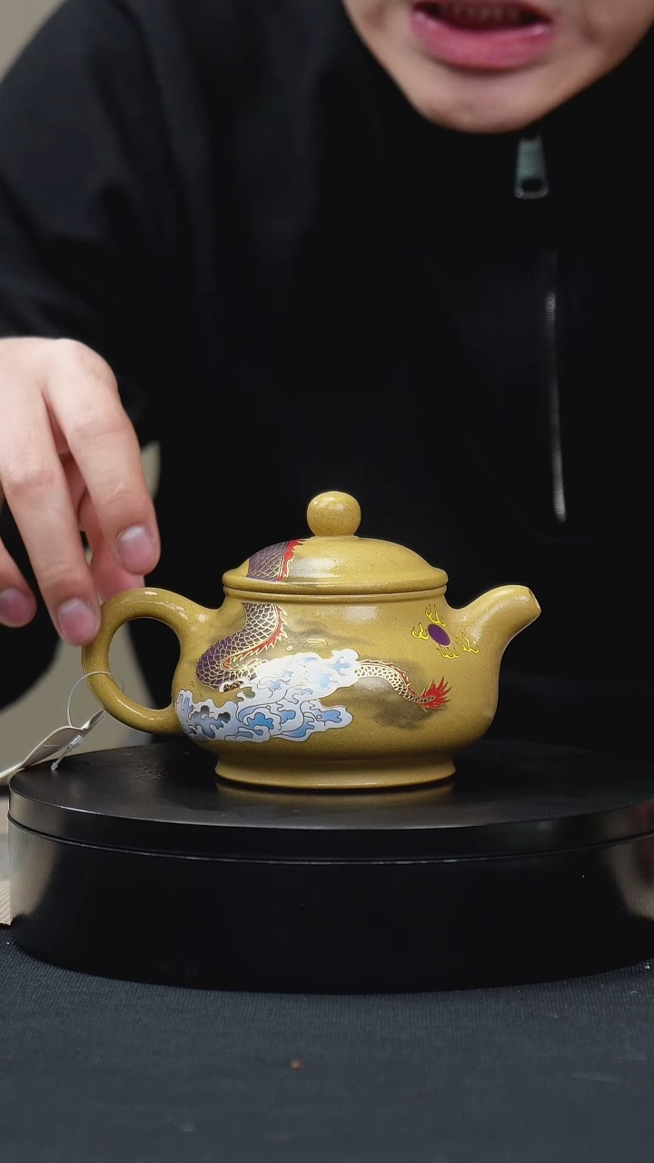 【闪购商品】紫砂茶壶015变色潘壶手工紫砂壶