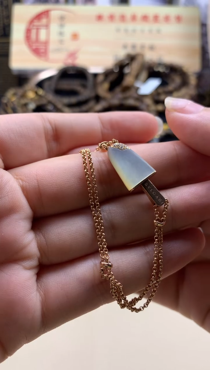 18K金镶嵌贝壳（贝母）1///////