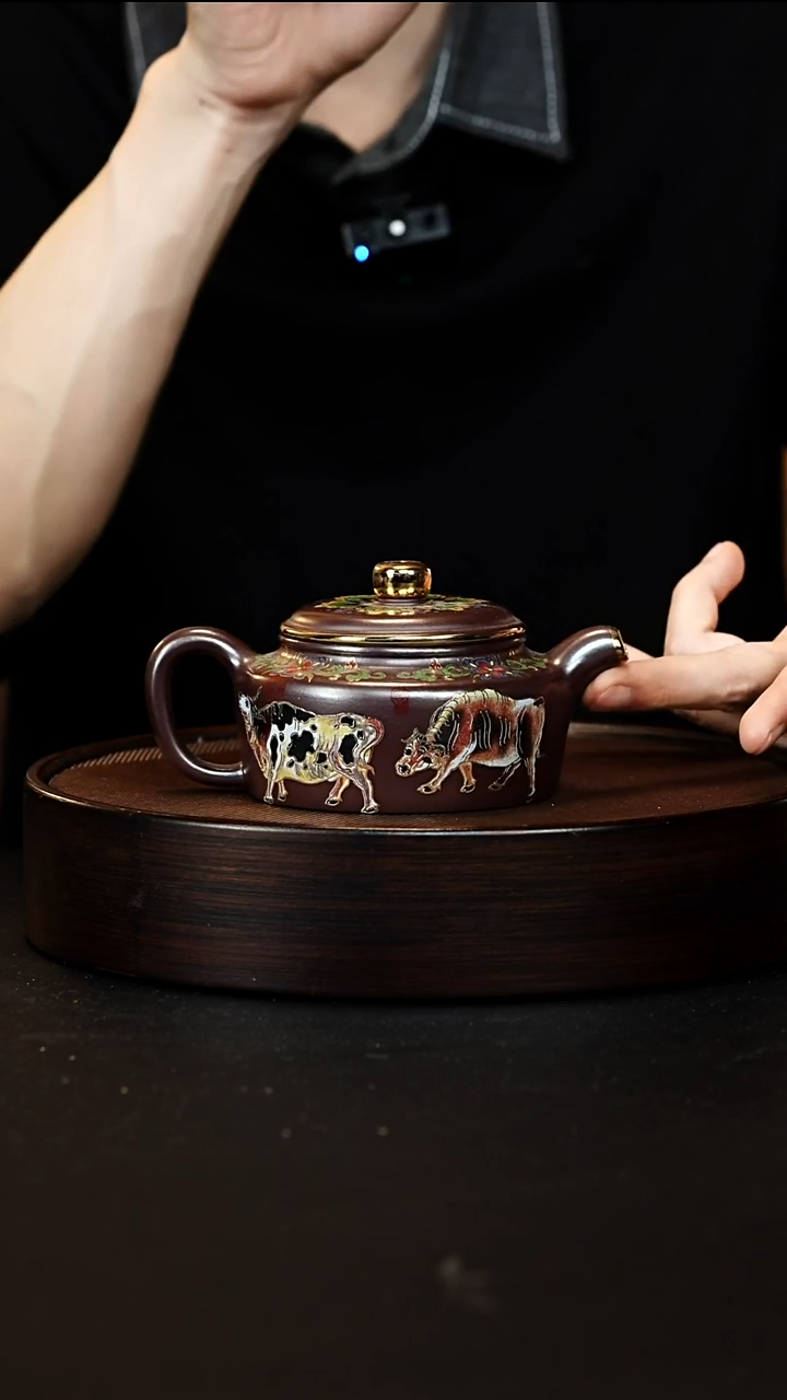 茶壶紫砂宜兴紫砂壶h13013