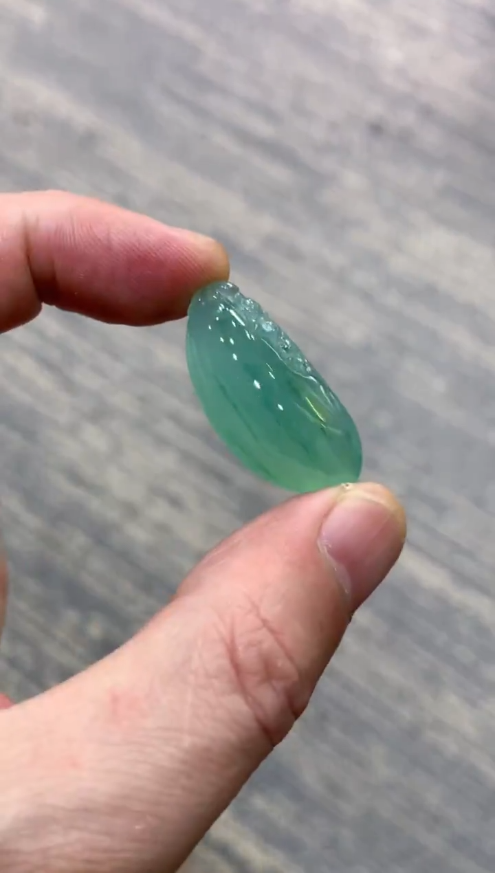 颈饰未镶嵌翡翠天然A货翡翠