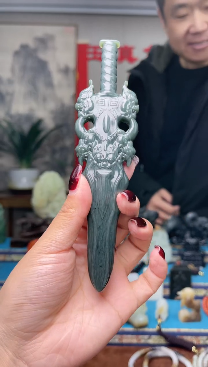 【闪购商品】和田玉挂件未镶嵌1