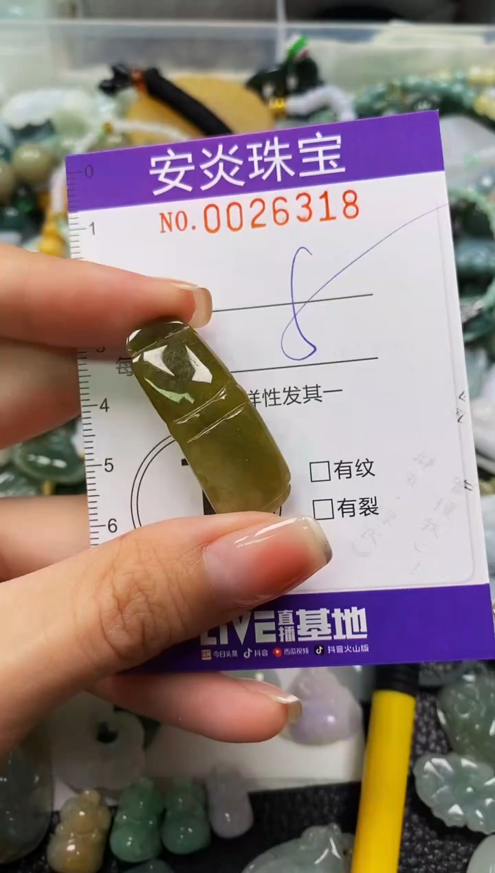 颈饰未镶嵌翡翠闪购0026318