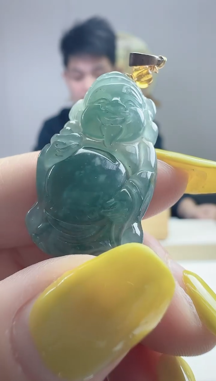 颈饰未镶嵌翡翠天然A货翡翠  多样性随机发其一