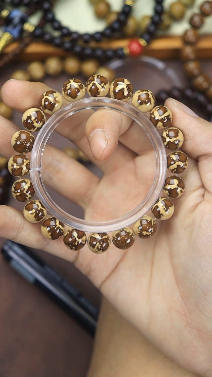 手串紫金鼠GP98紫金鼠圆珠熊猫10MM抛光