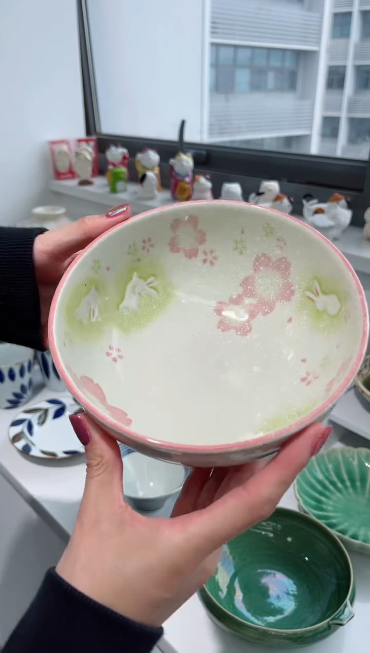 【闪购商品】瓷片漫舞樱园面碗