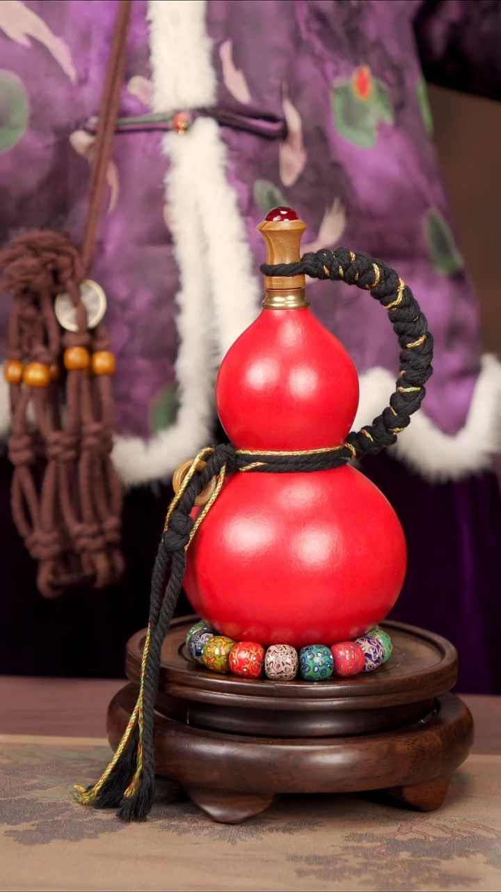 【闪购商品】14易林大漆酒葫芦----78