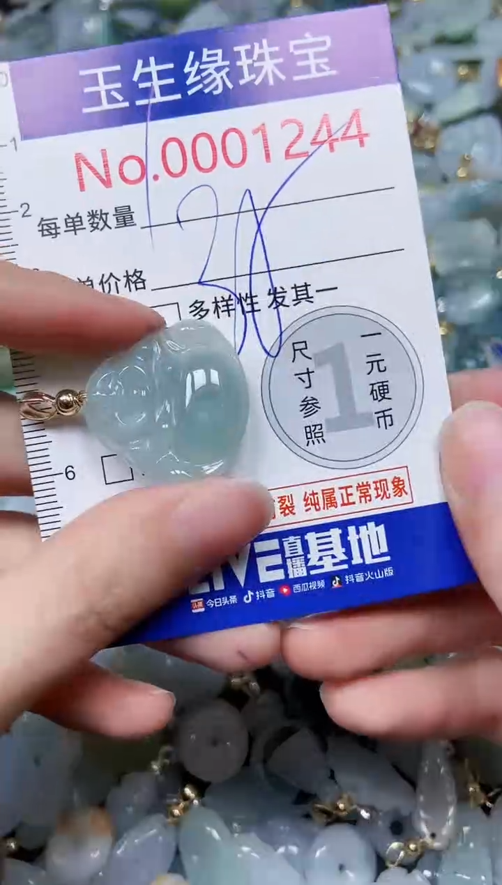 【闪购商品】翡翠颈饰未镶嵌闪购00001244