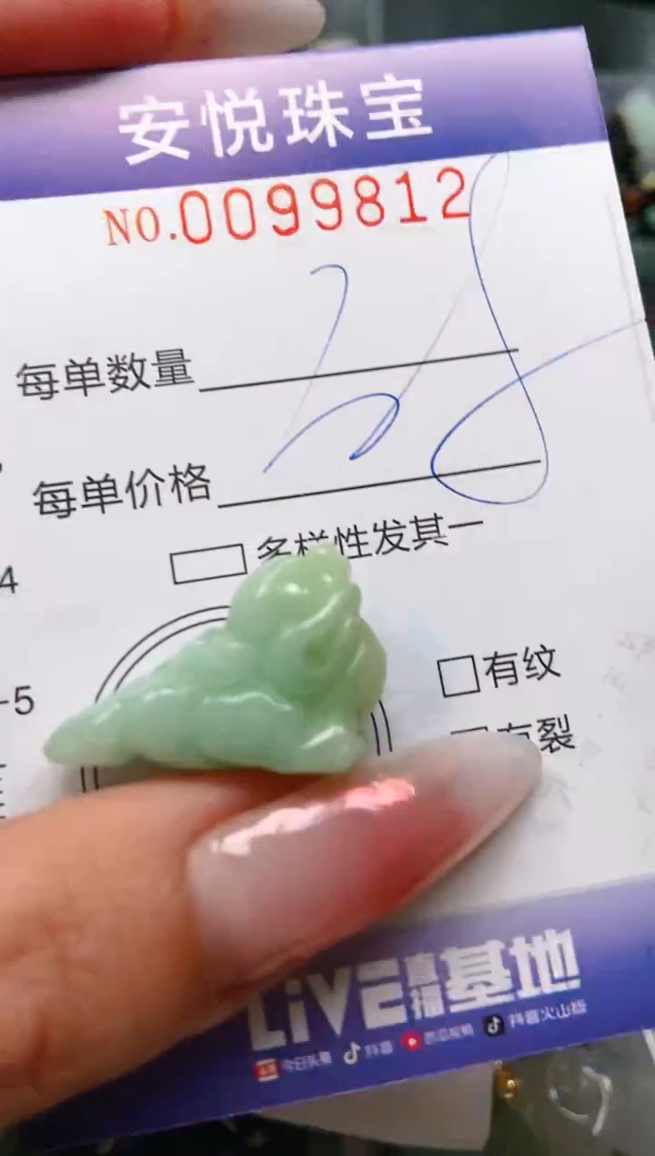 【闪购商品】翡翠颈饰未镶嵌闪购0099812