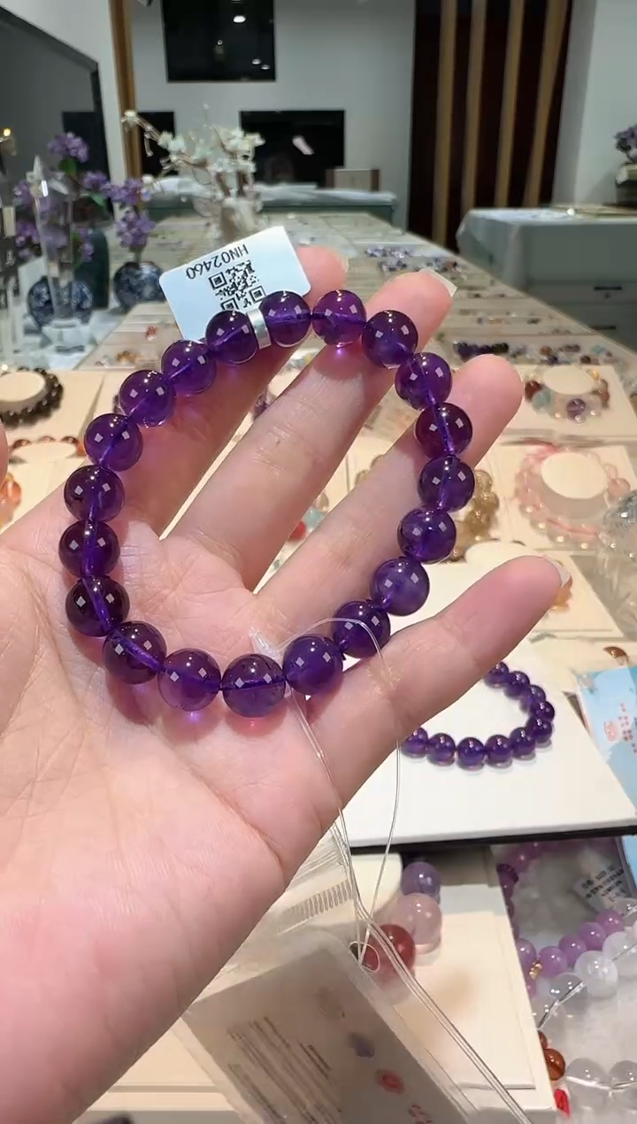 未镶嵌手链水晶手串