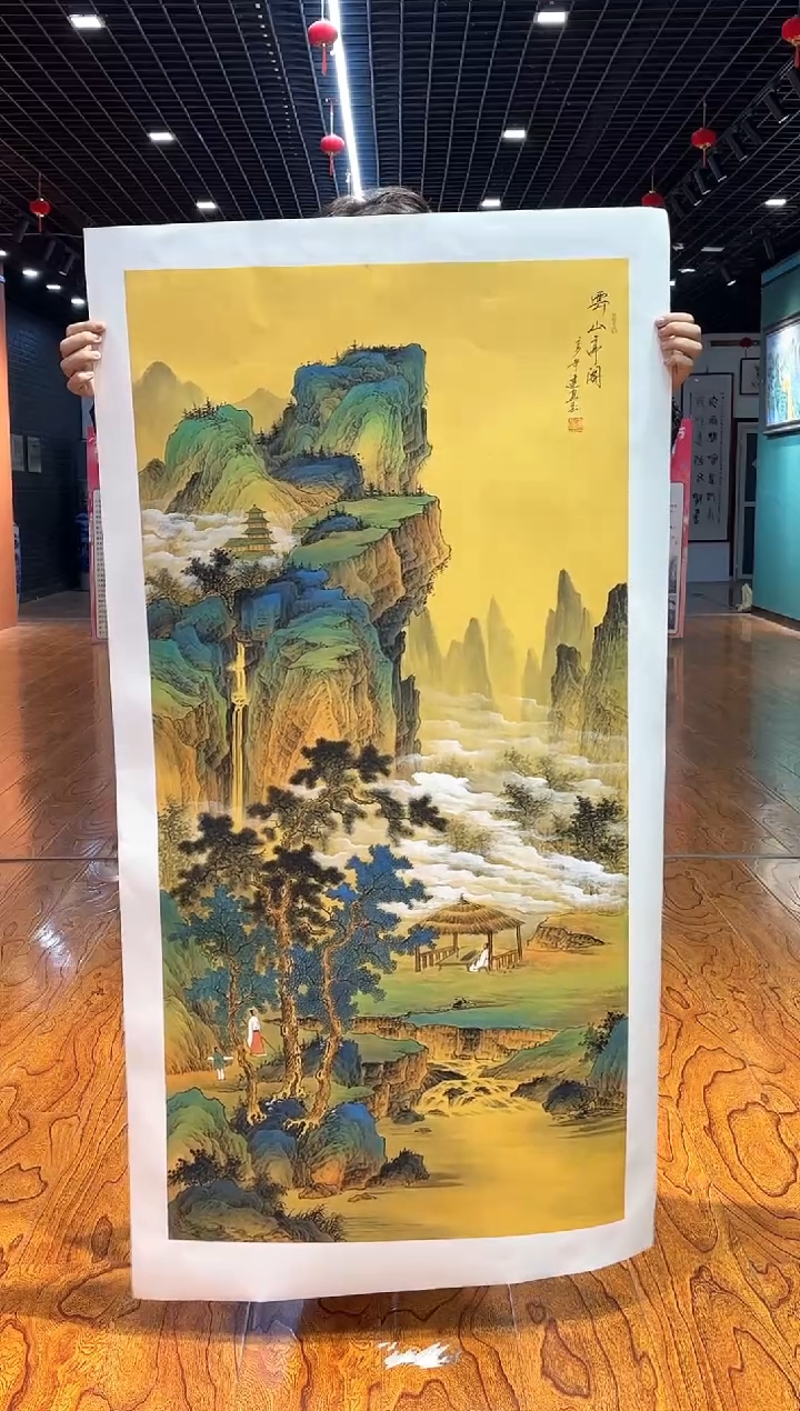 【闪购商品】国画周建真老师绘画作品22-24