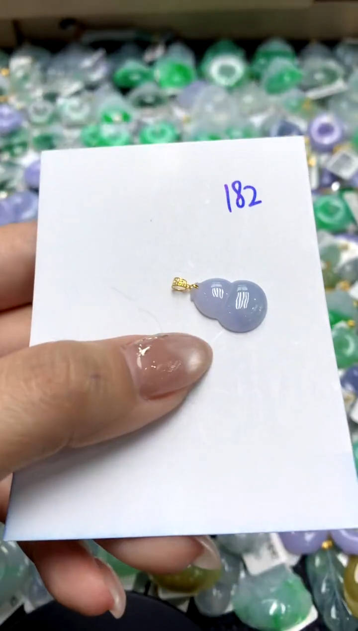 【闪购商品】翡翠颈饰18K金镶嵌111111111