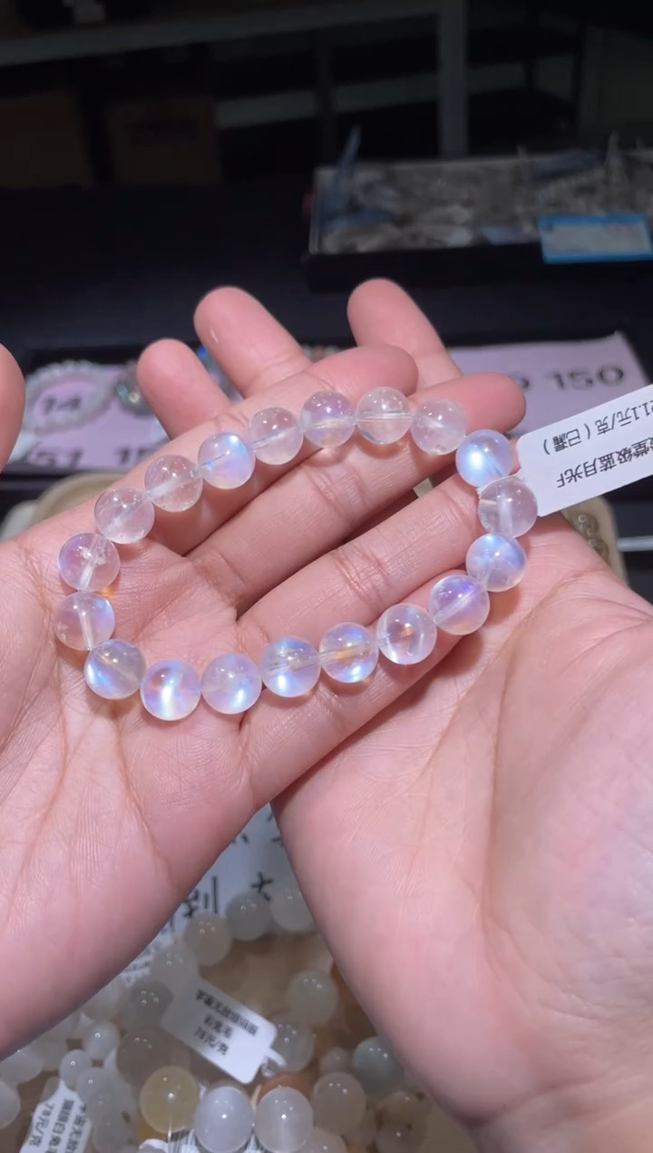【闪购商品】月光石手链未镶嵌148号多样性发货一L 约10+