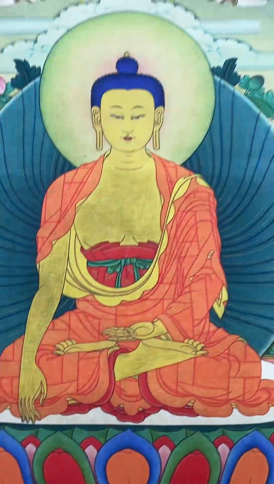 卷轴画精品挂饰 唐卡tk16081