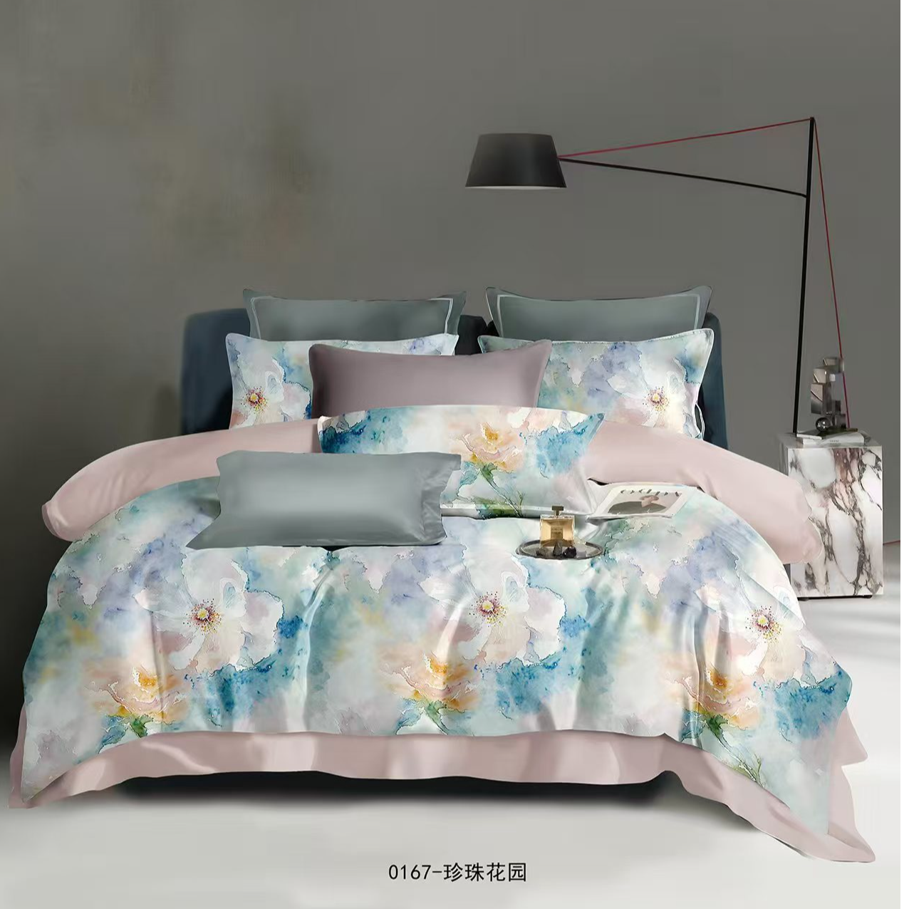 锡林家纺60天丝亲肤床单系列