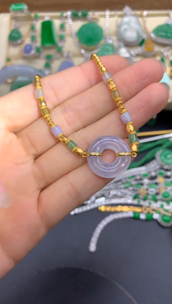 【闪购商品】翡翠手链未镶嵌403-中国好珍宝