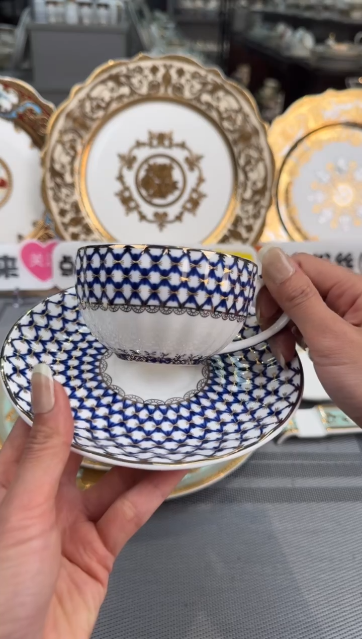 【闪购商品】瓷片1杯1碟微瑕  福利价  福利价