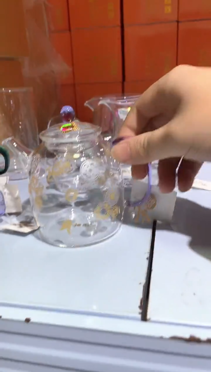 禾器/瑞币纹-宴臣壶/浅紫