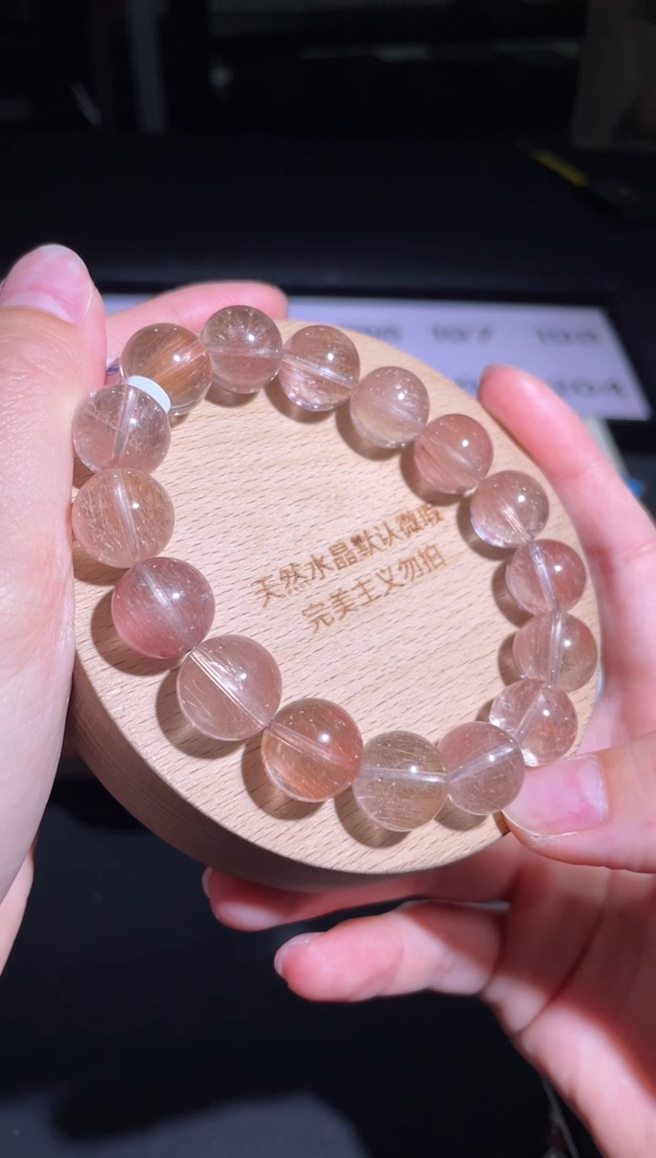 水晶手链未镶嵌b**e183号多样性发货一P 13mm+