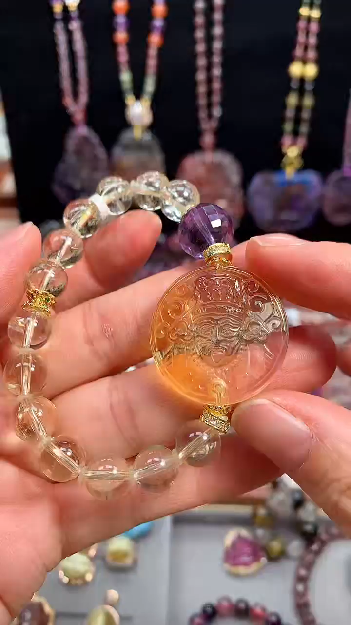 【闪购商品】水晶颈饰未镶嵌【百晶灵儿】定制款