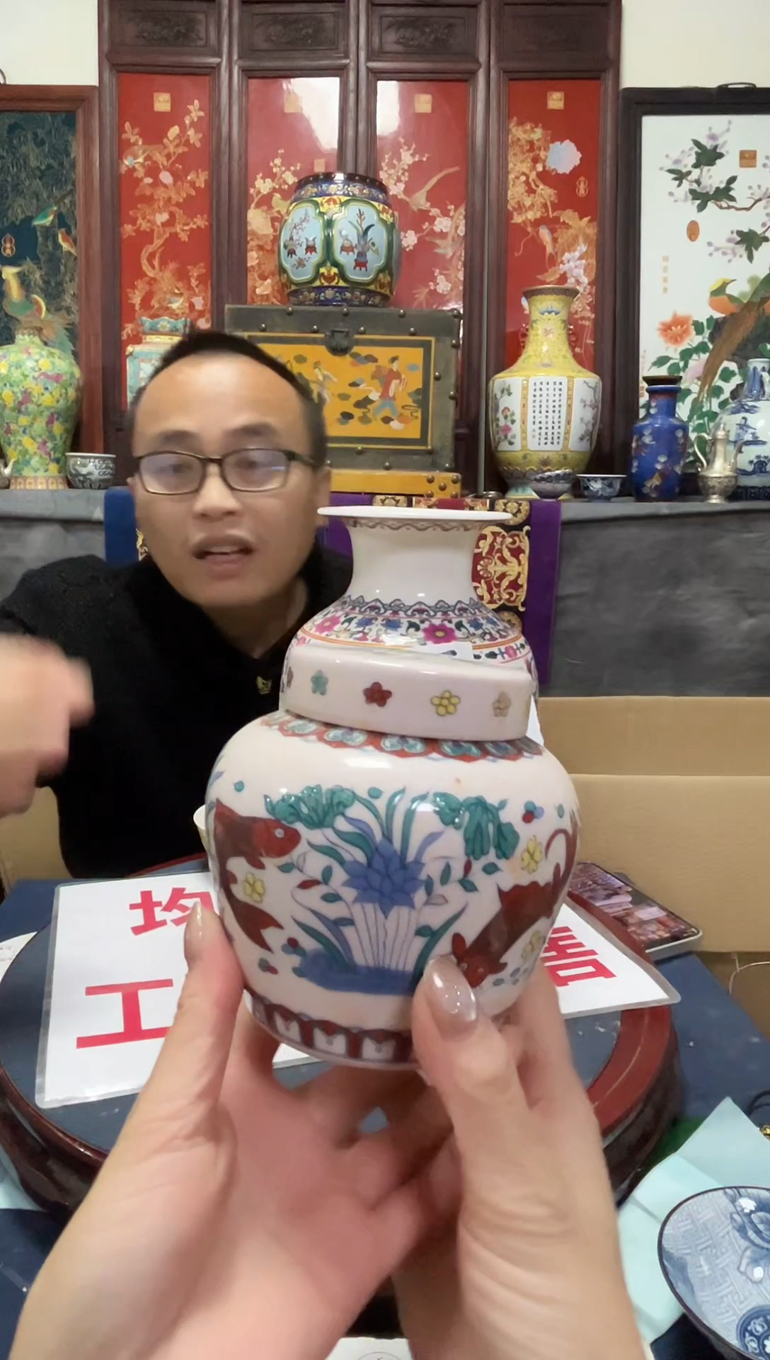 摆件陶摆件陶瓷W10